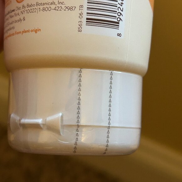 Babo Botanicals Sensitive Baby Fragrance Free Hydrating Lotion 8 fl oz Shea Oat - Picture 6 of 6